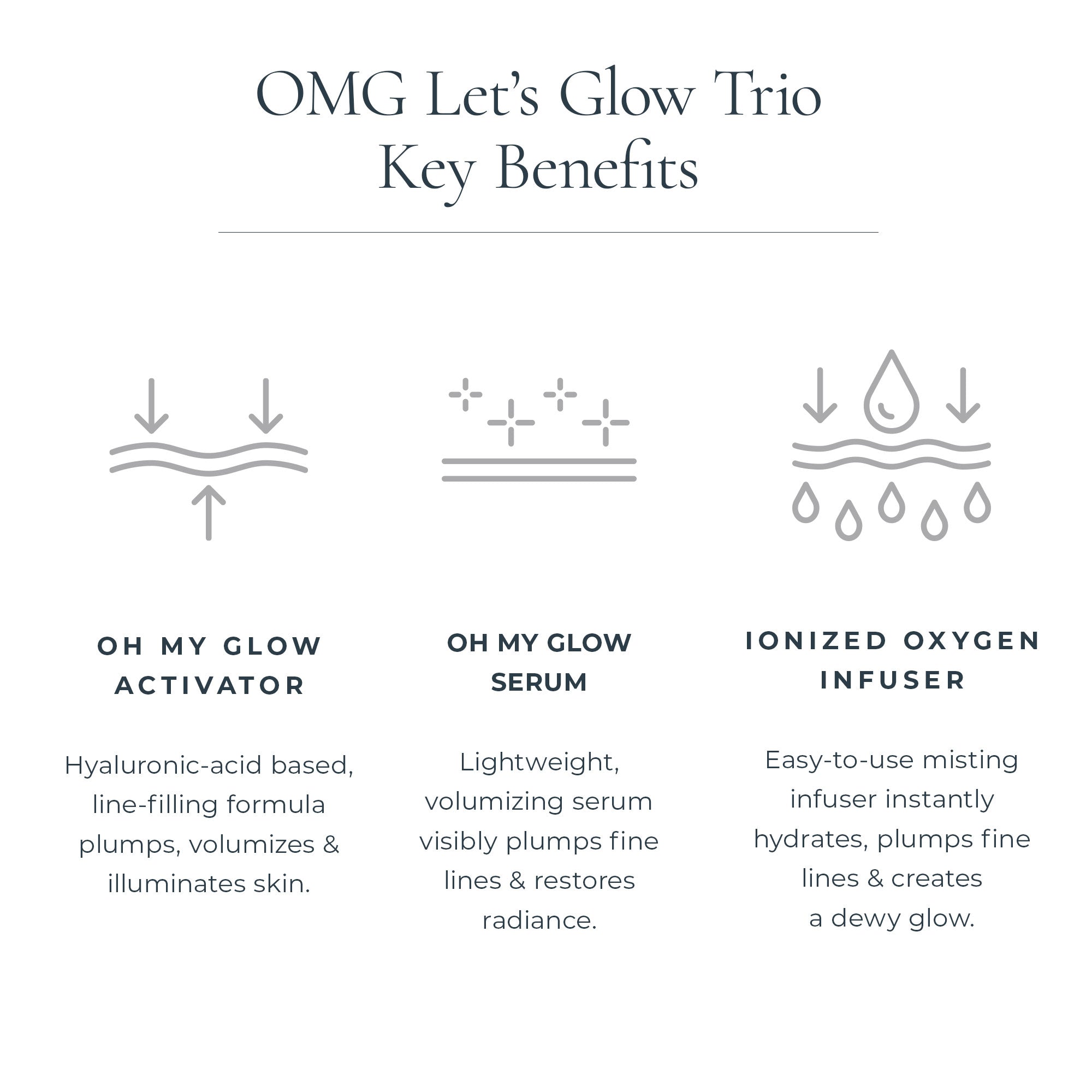 OMG Let's Glow Trio