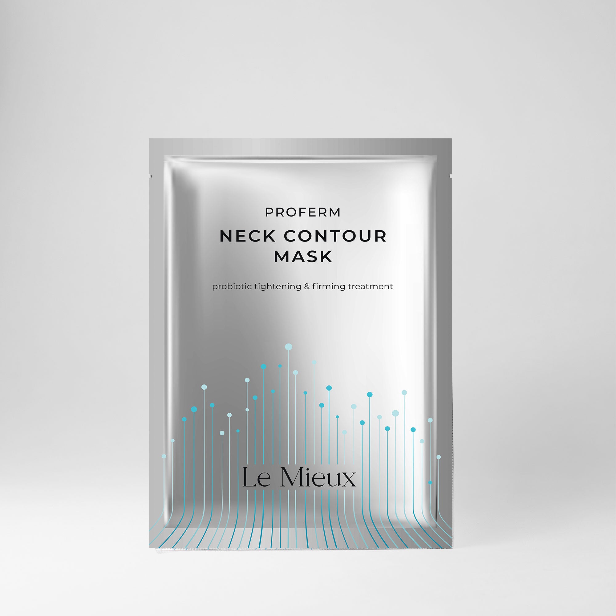 Proferm Neck Contour Mask isolated on a light grey background 